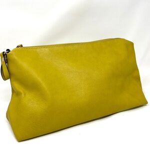 Neiman Marcus Mustard Color Clutch